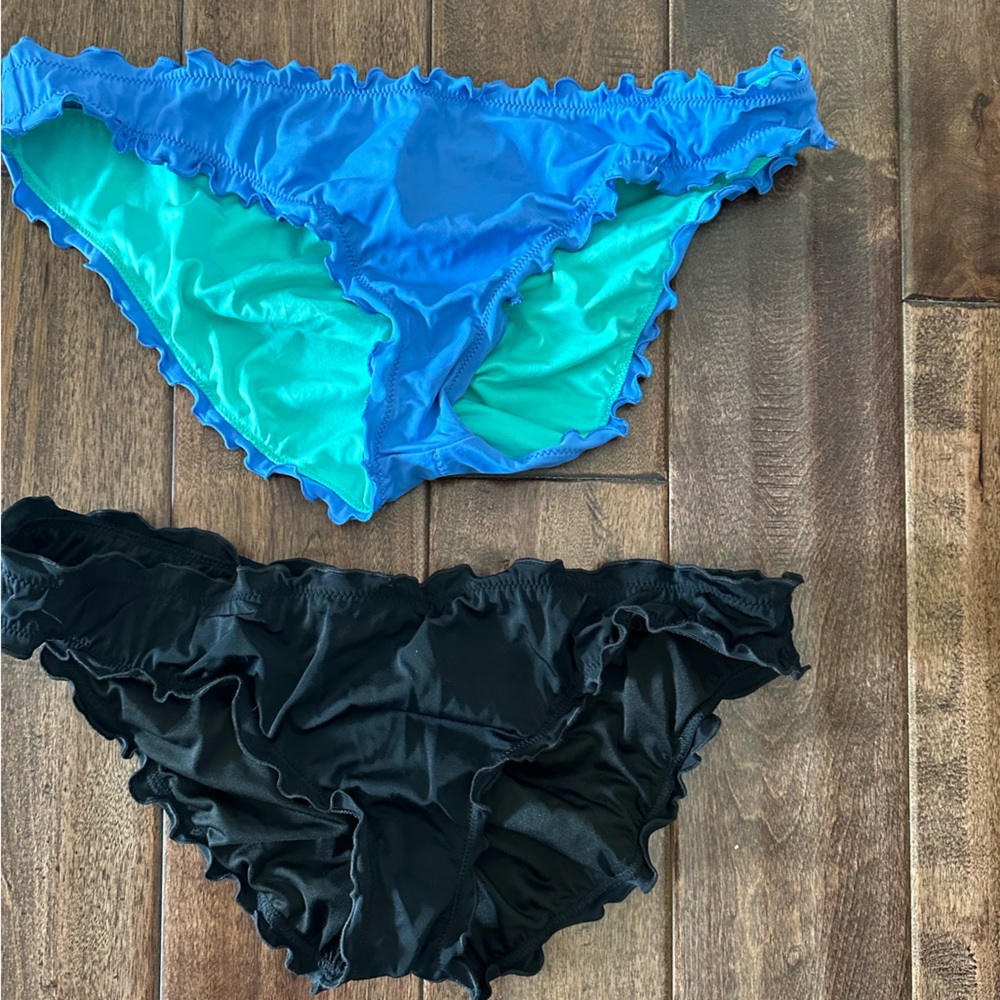 Victoria’s Secret bathing suit bottoms.